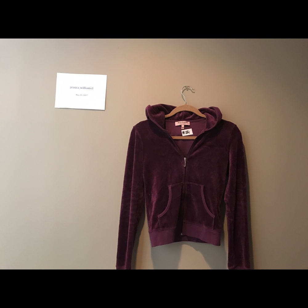 Purple juicy couture jacket