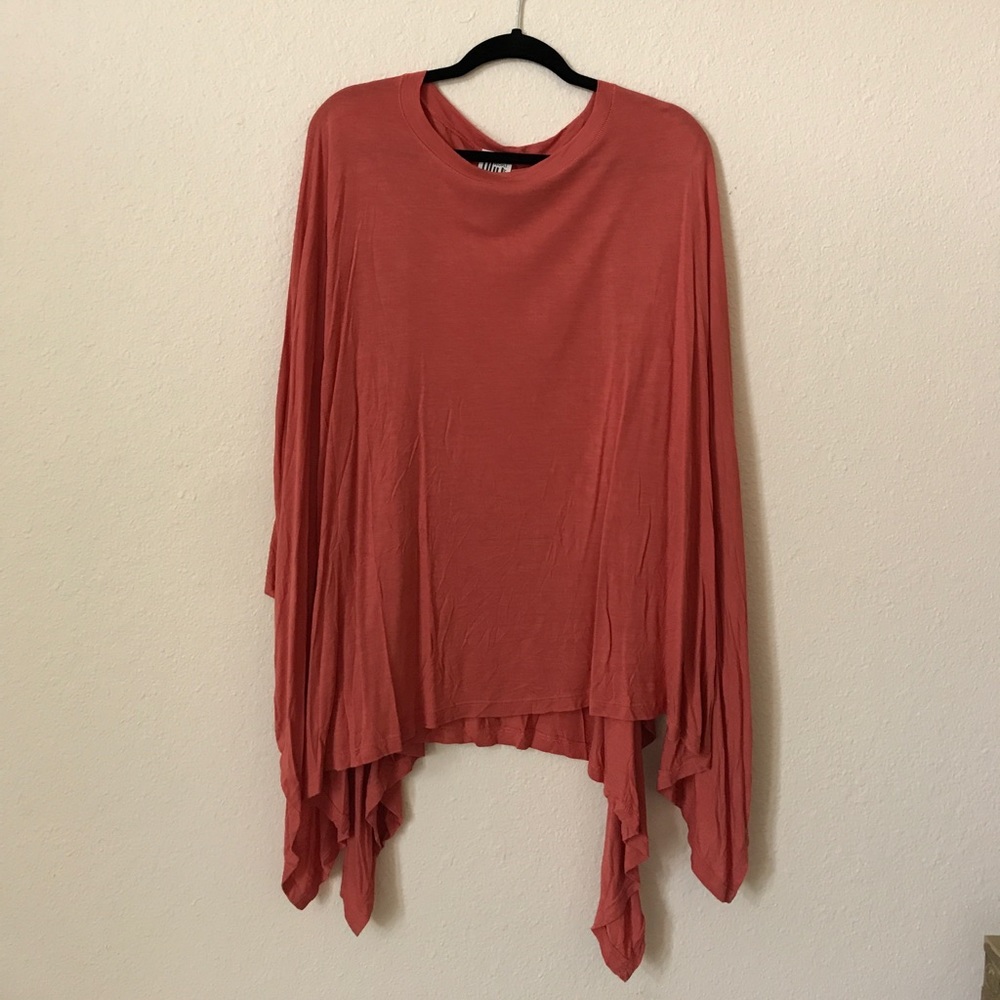 Free People orangish shirt. Size XS