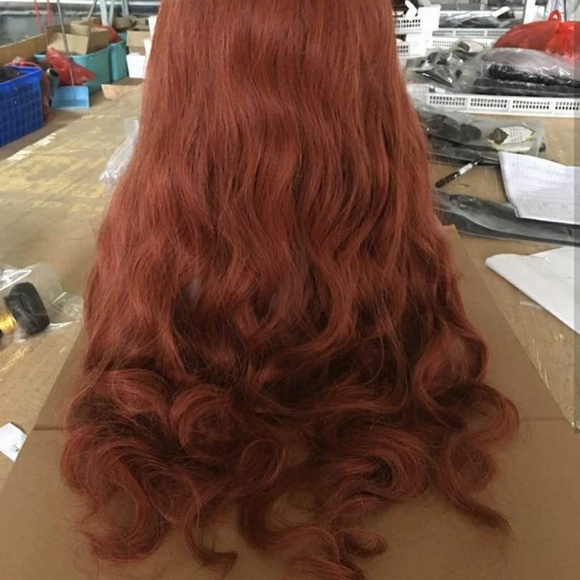 Auburn Beauty LaceFront Human Hair Wig w2-24 inch!