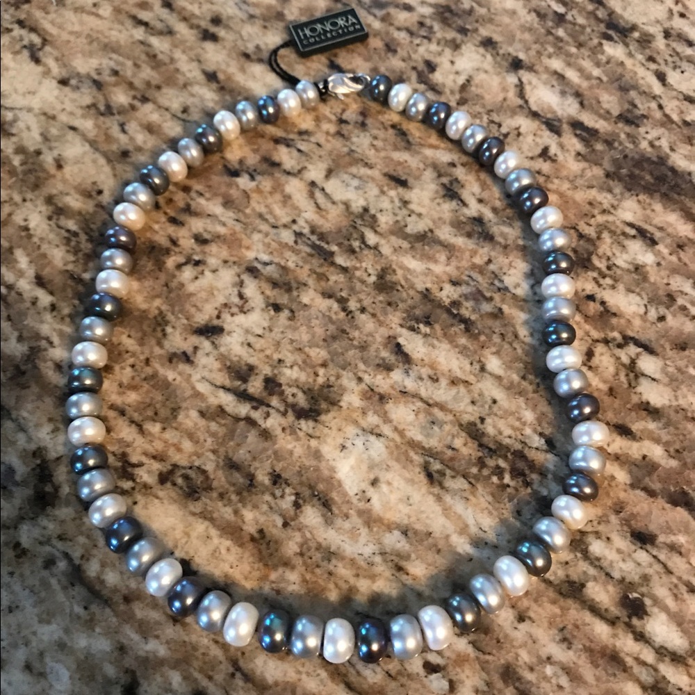 Honora Tuxedo Cultured Freshwater Pearl Necklace