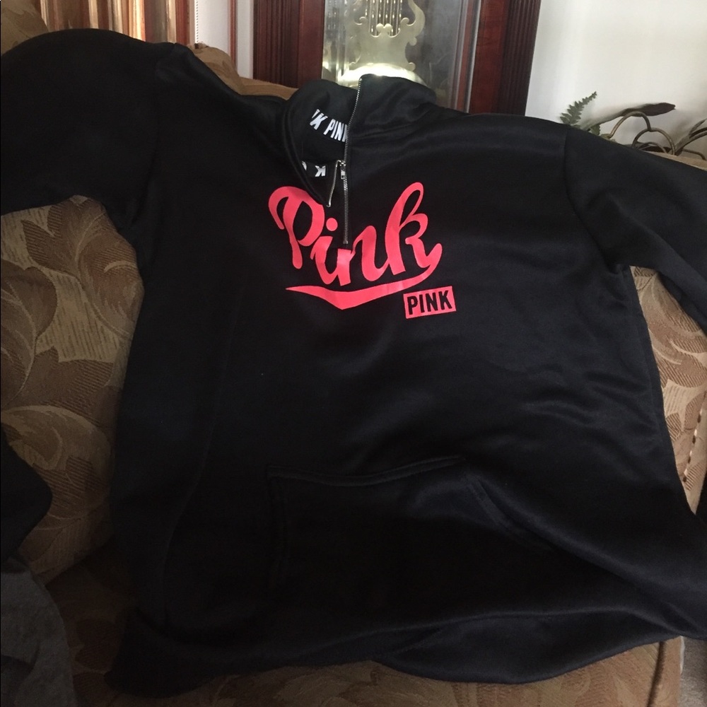Pink Print Hoody