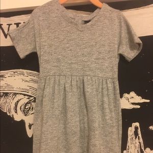 Heather grey gap midi dress