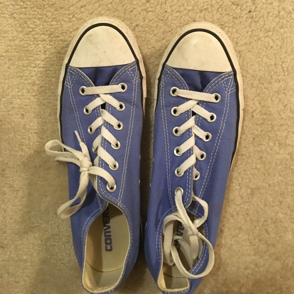 Light Blue Converse (gently used)