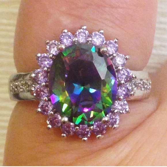 Old Ring Mystic Topaz Old Ring Mystic Topaz