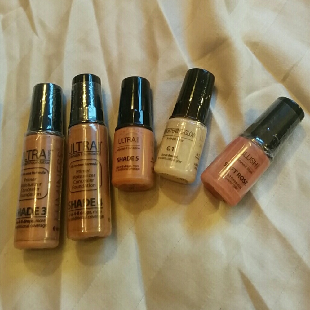 Luminous air lot shade 3,4,5 glow & blush