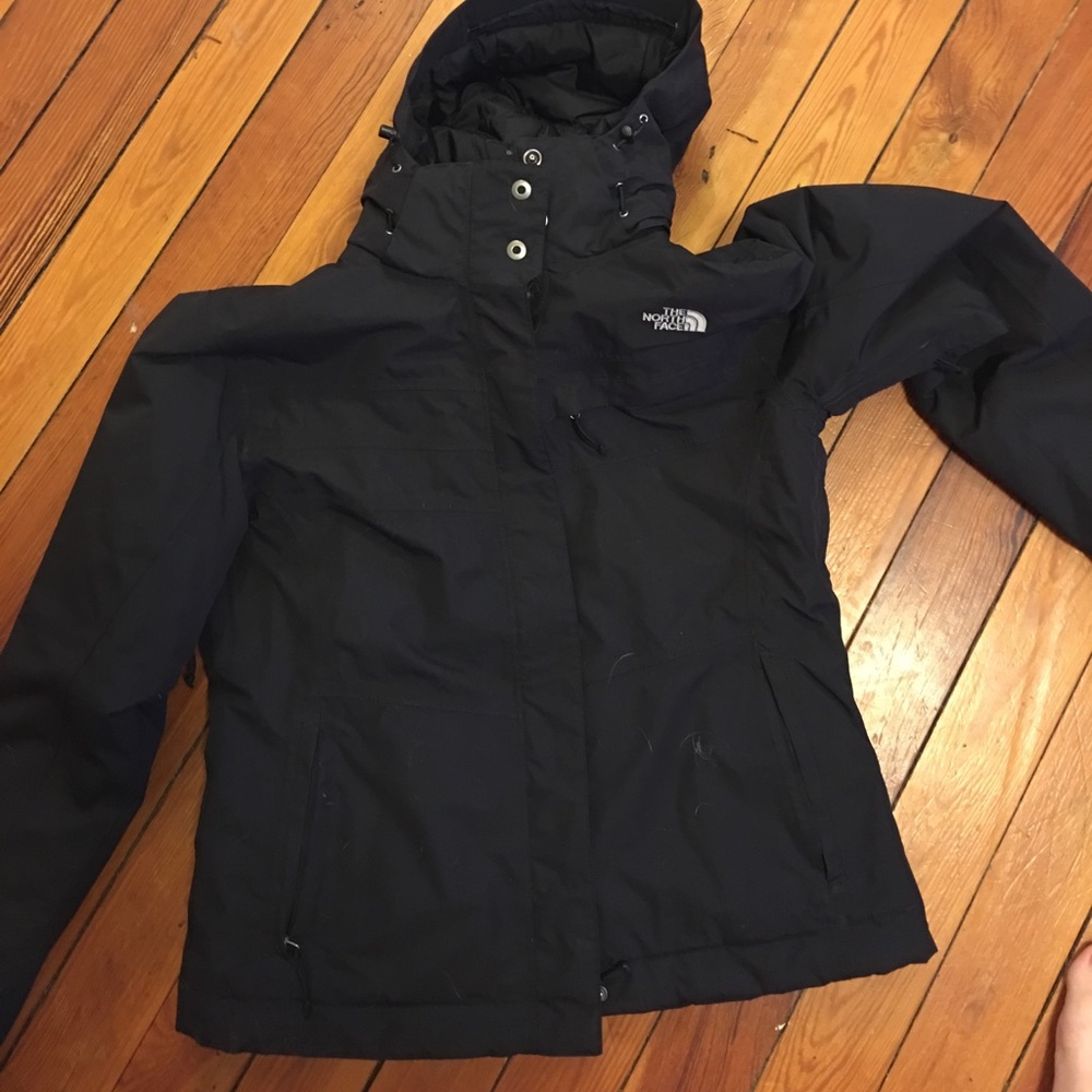 Women's size large black winter coat