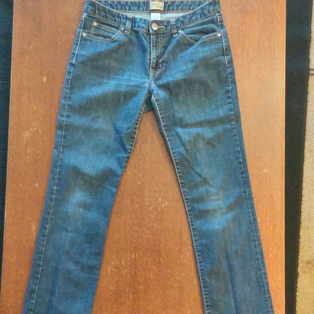 GAP curvy straight jeans