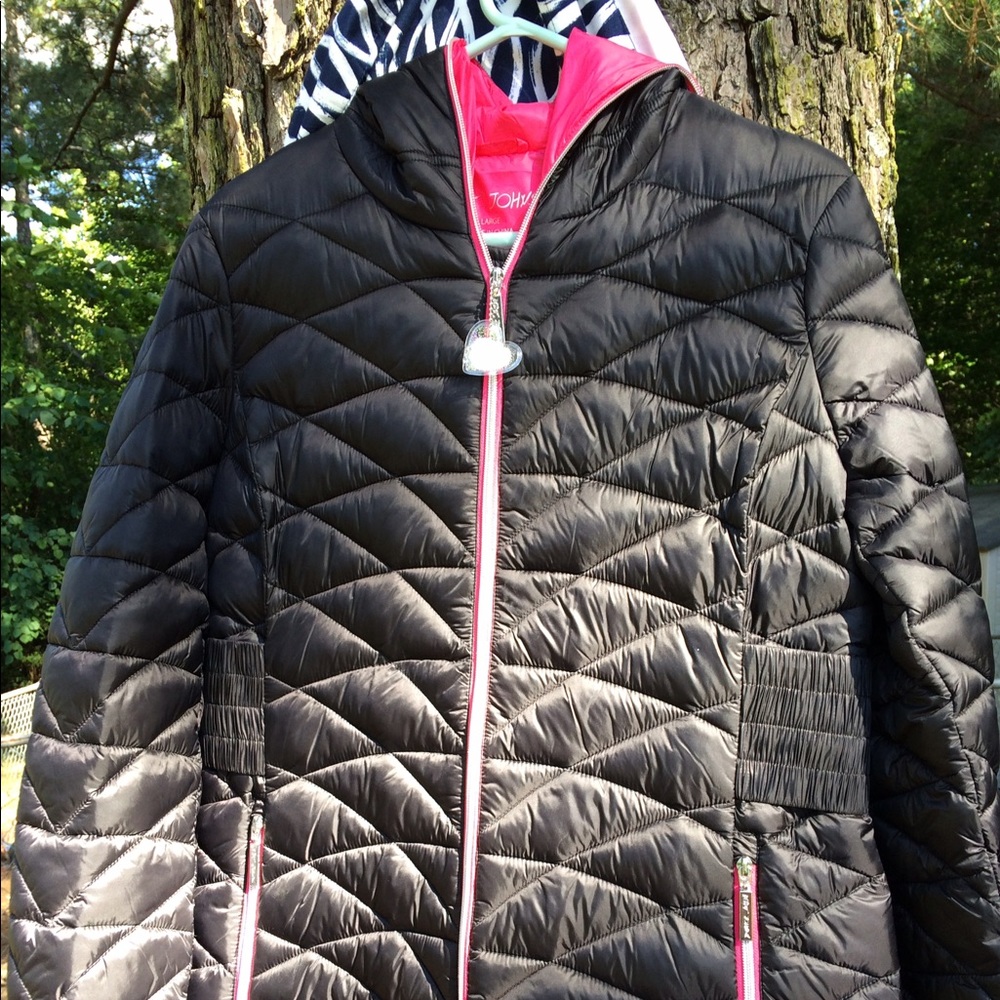 Betsy Johnson long insulated jacket