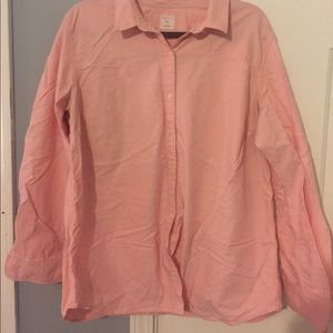 GAP SALMON BOYFRIEND BUTTON DOWN