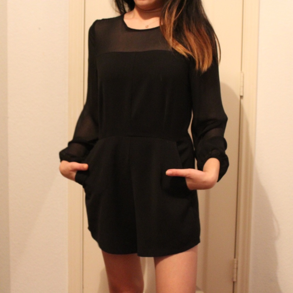 Black jumpsuit