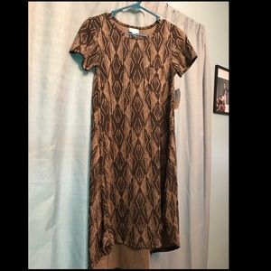 XXS Brown Carly with Pattern