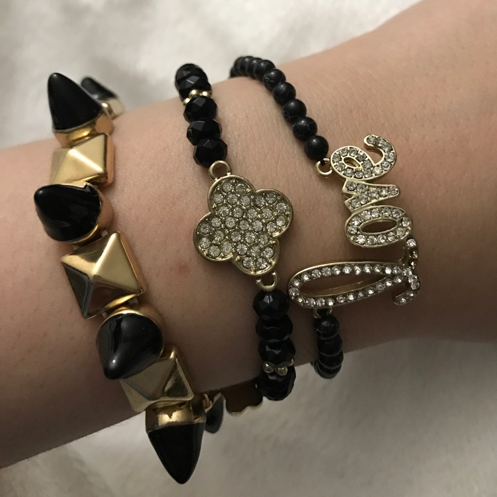 Love bracelet stack - Picture 2 of 4