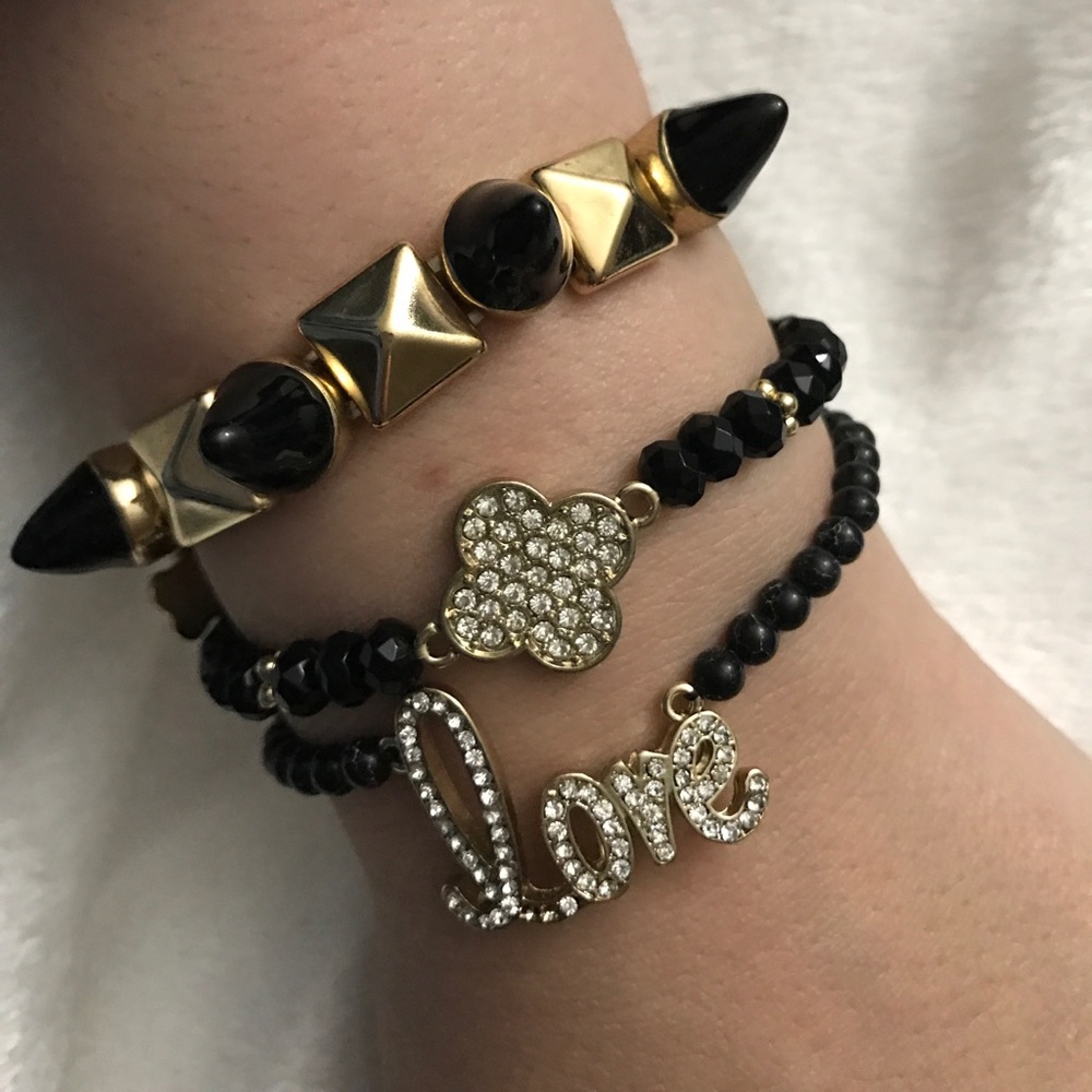 Love bracelet stack - Picture 3 of 4