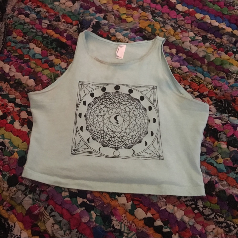 Mint Green Festival Top