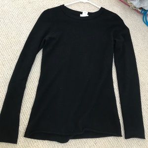100% Cashmere Black Sweater