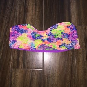 NWT PINK Victoria's Secret Lace Bandeau