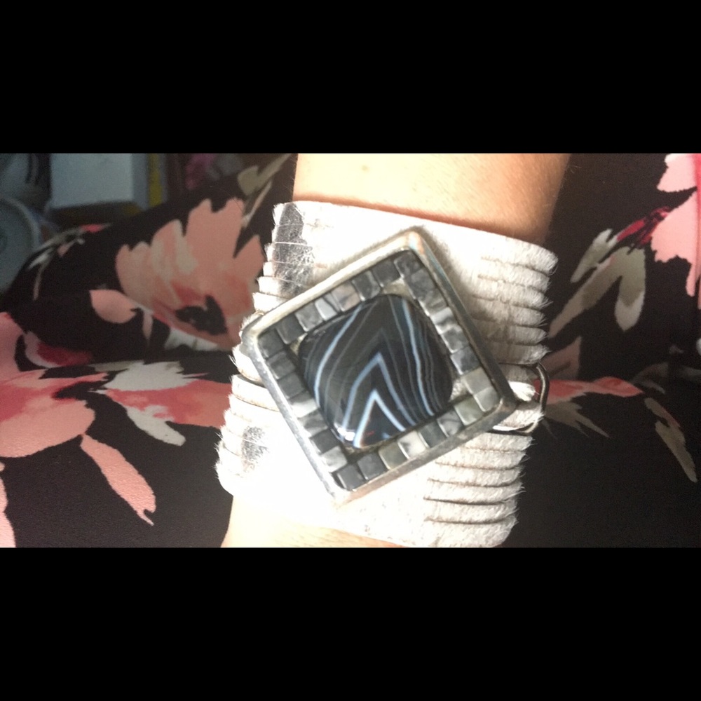 Leatherock bracelet