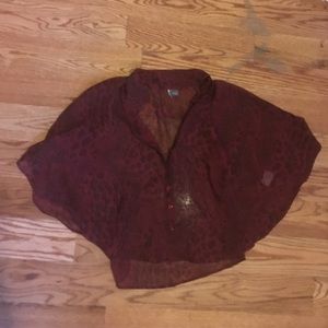 Urban outfitters sheer top