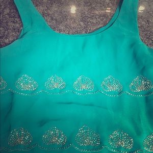 Forever 21 beaded tank