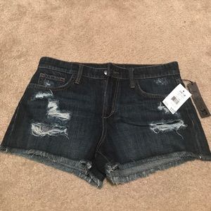 Joe's cut off jean shorts