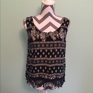 Patterned tank top