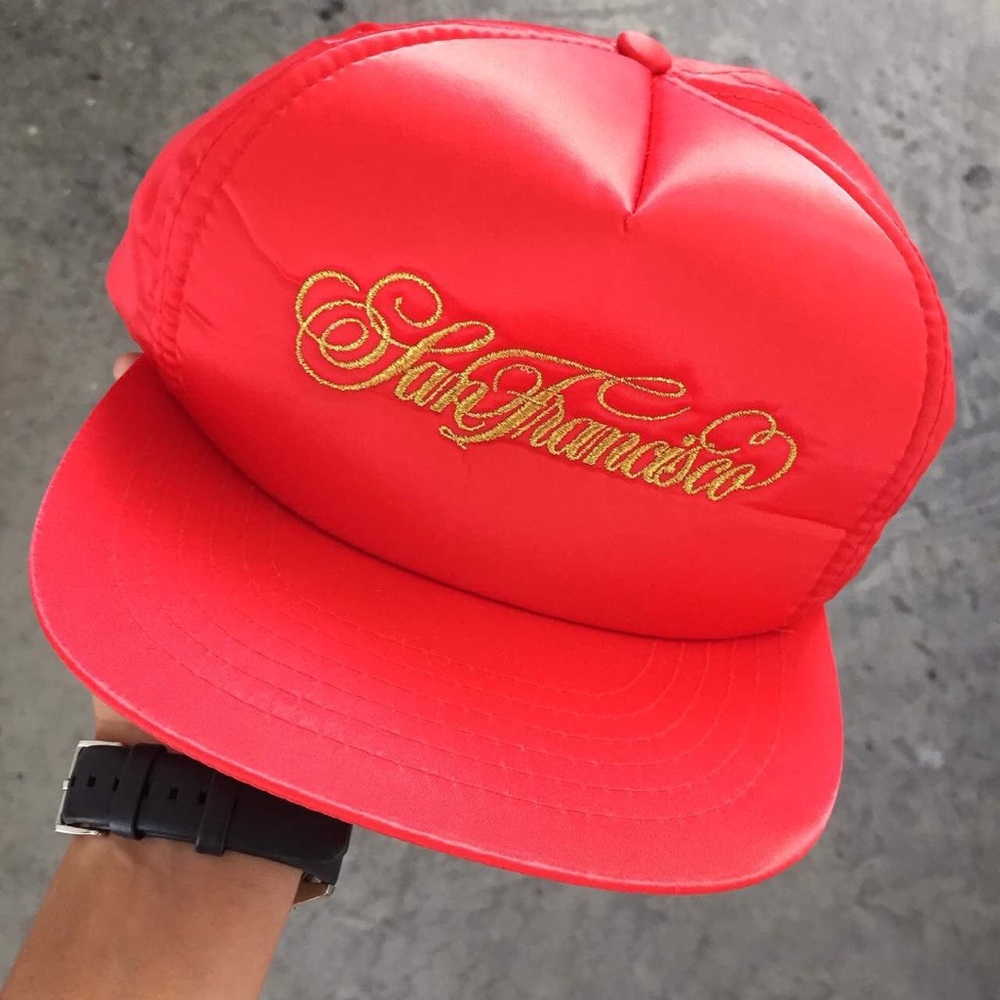 San Francisco Red Gold Cap