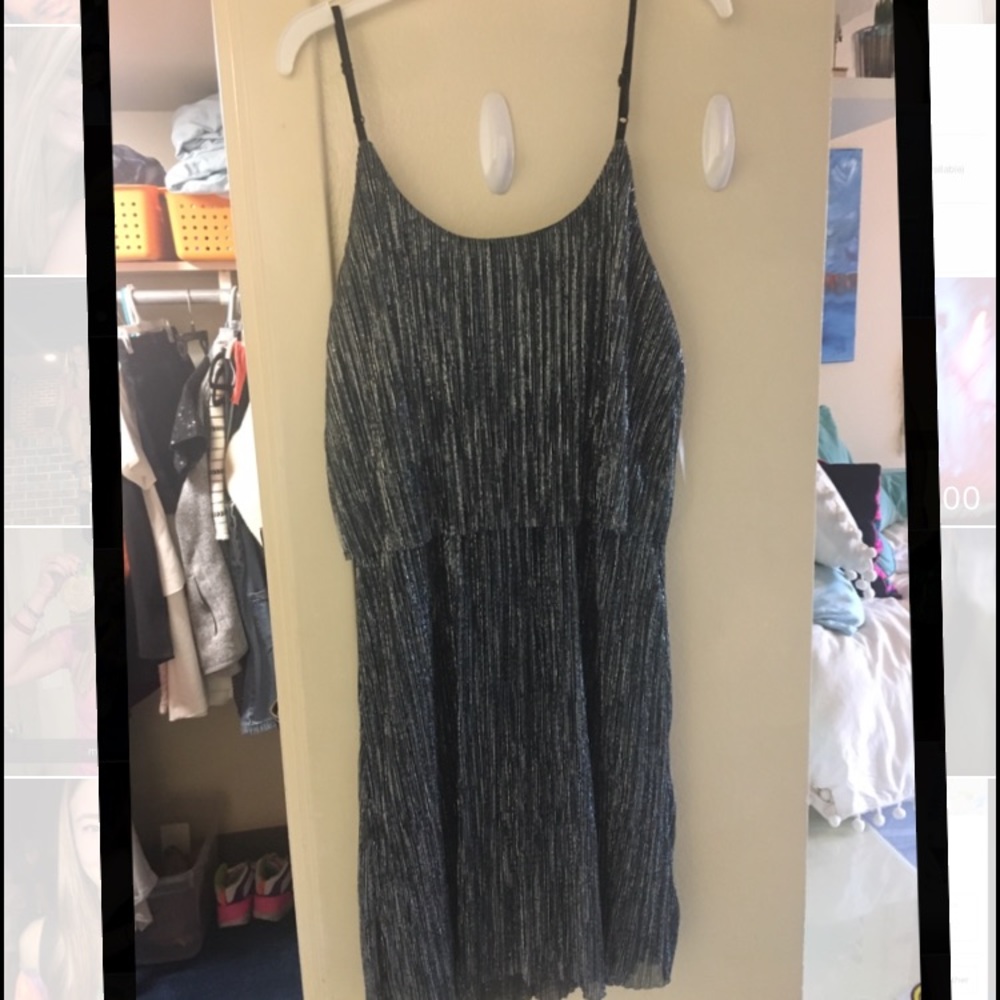shimmery dress