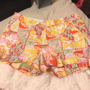 Beautiful bright colorful Lily shorts