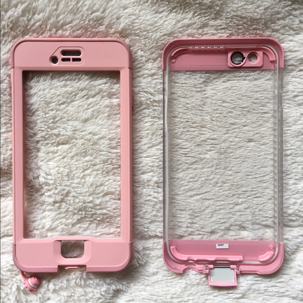 Pink iPhone 6S Nuud LifeProof