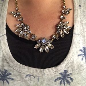 J.crew Crystal necklace