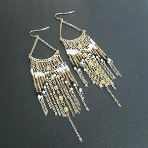 Bead Chandelier Earrings