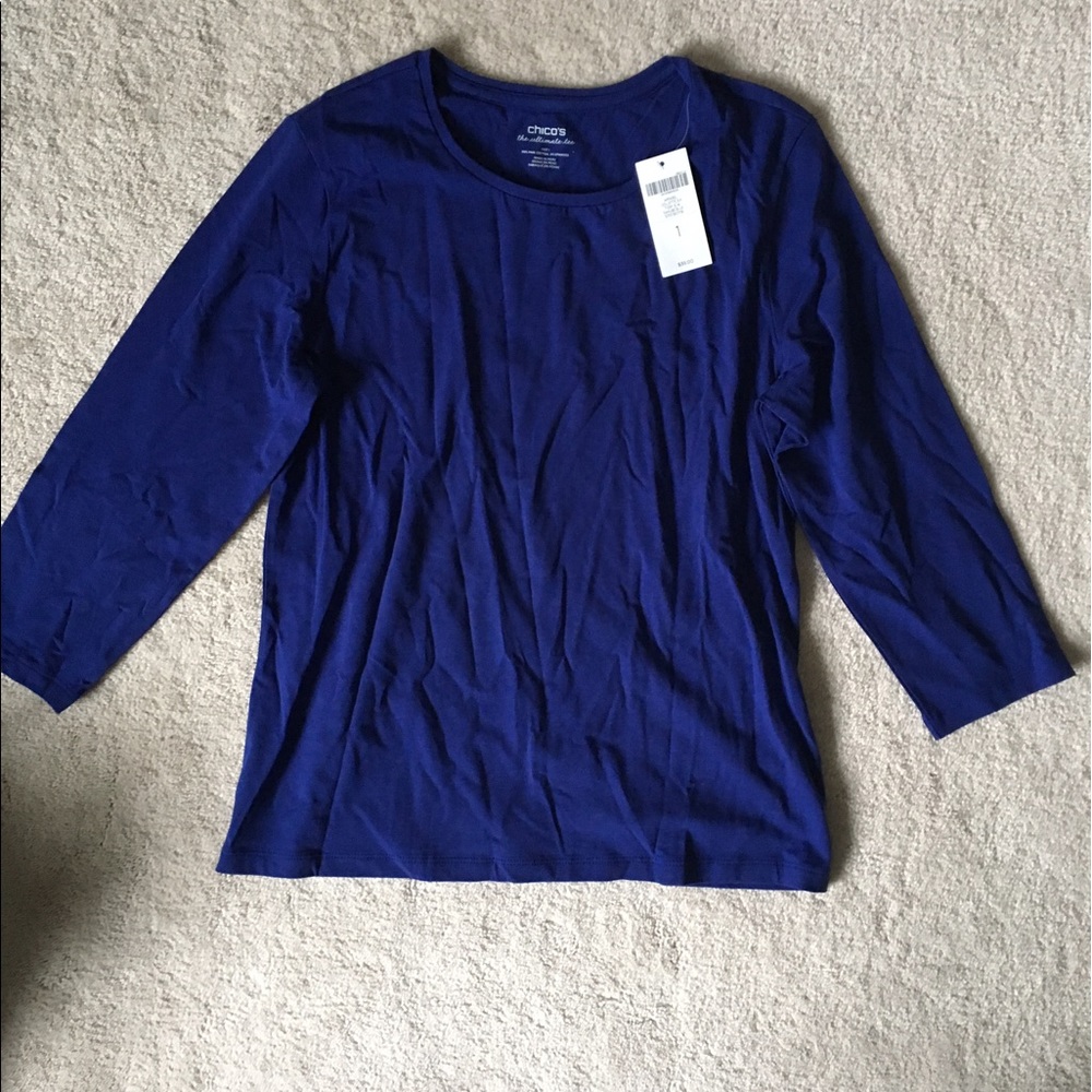 Chicos 3/4 athletic top