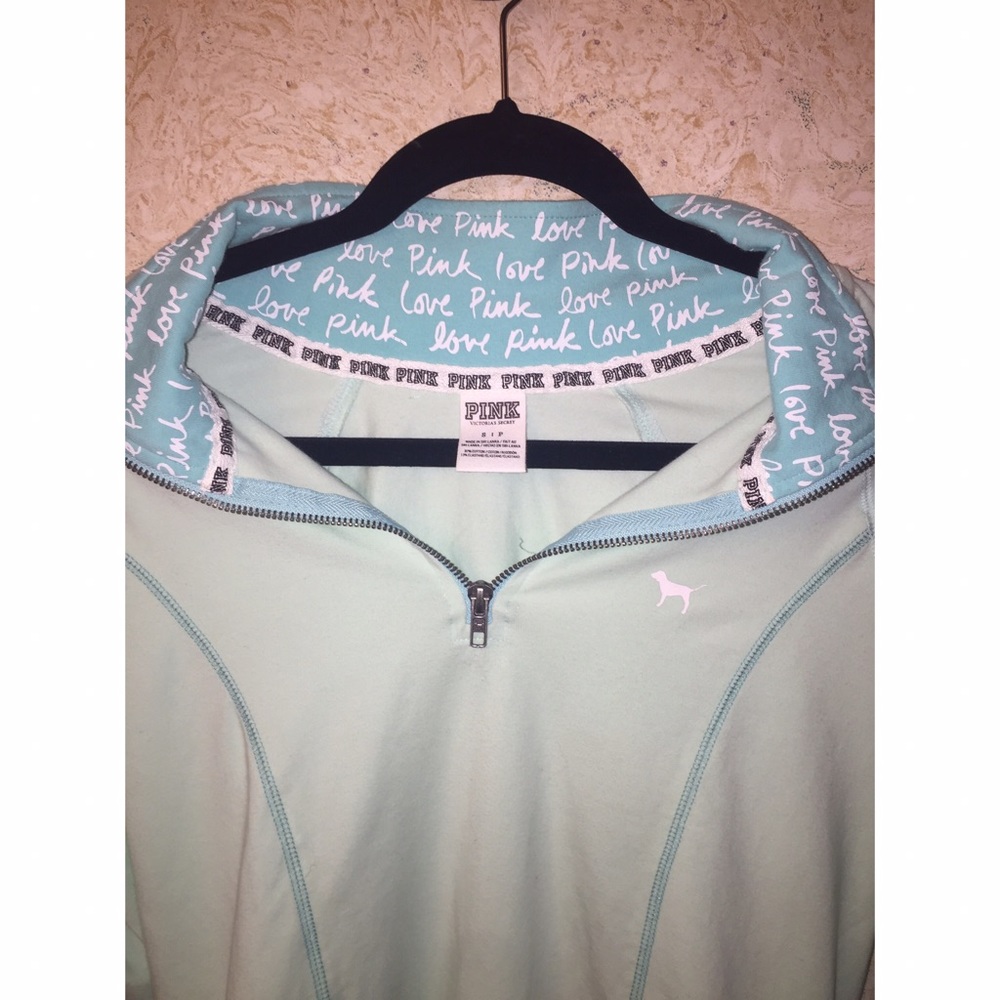 ♡ Mint PINK Quarter Zip ♡