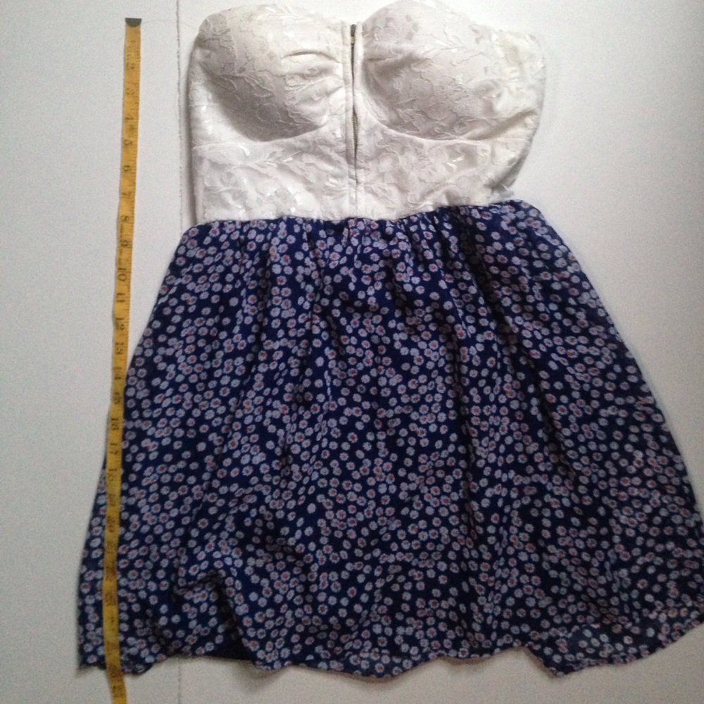 NWOT Charlotte Russe Strapless Mini Skater Dress