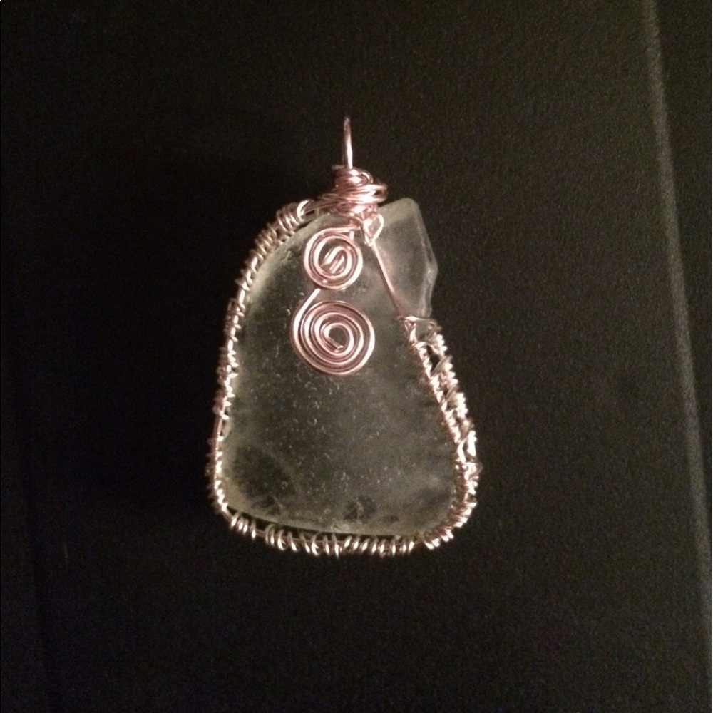 🌊Lake Erie Beach Glass Pendant🌊