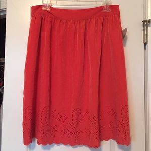 Madison Coral Skirt NWT