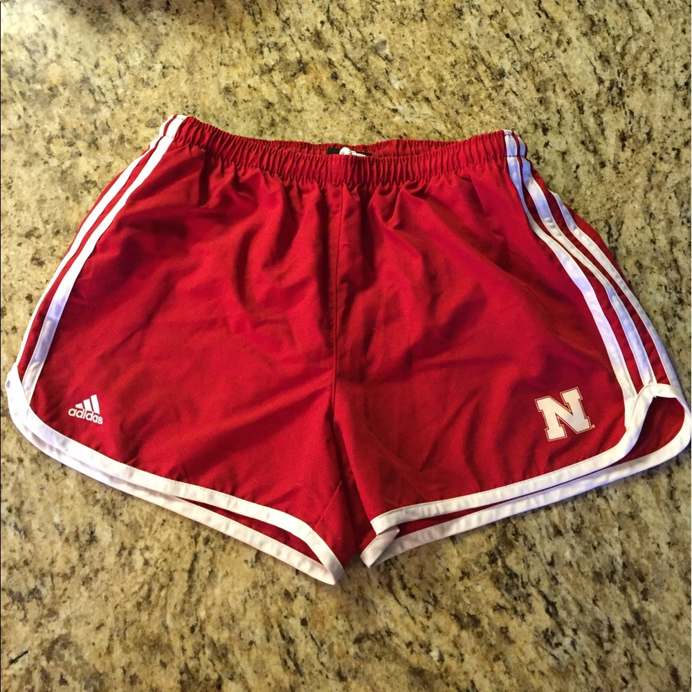Nebraska Adidas Shorts