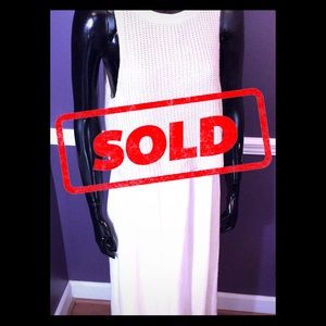 Anthropologie Moth Layered Maxi Dress