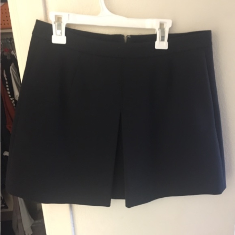 black envelope skirt