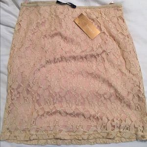 Francesca's lace pencil skirt