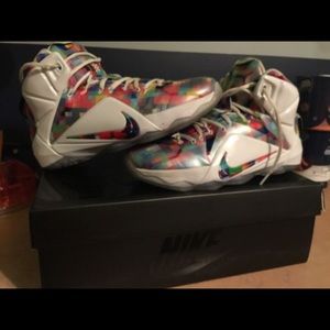 "Finish Your Breakfast" Lebron 12s