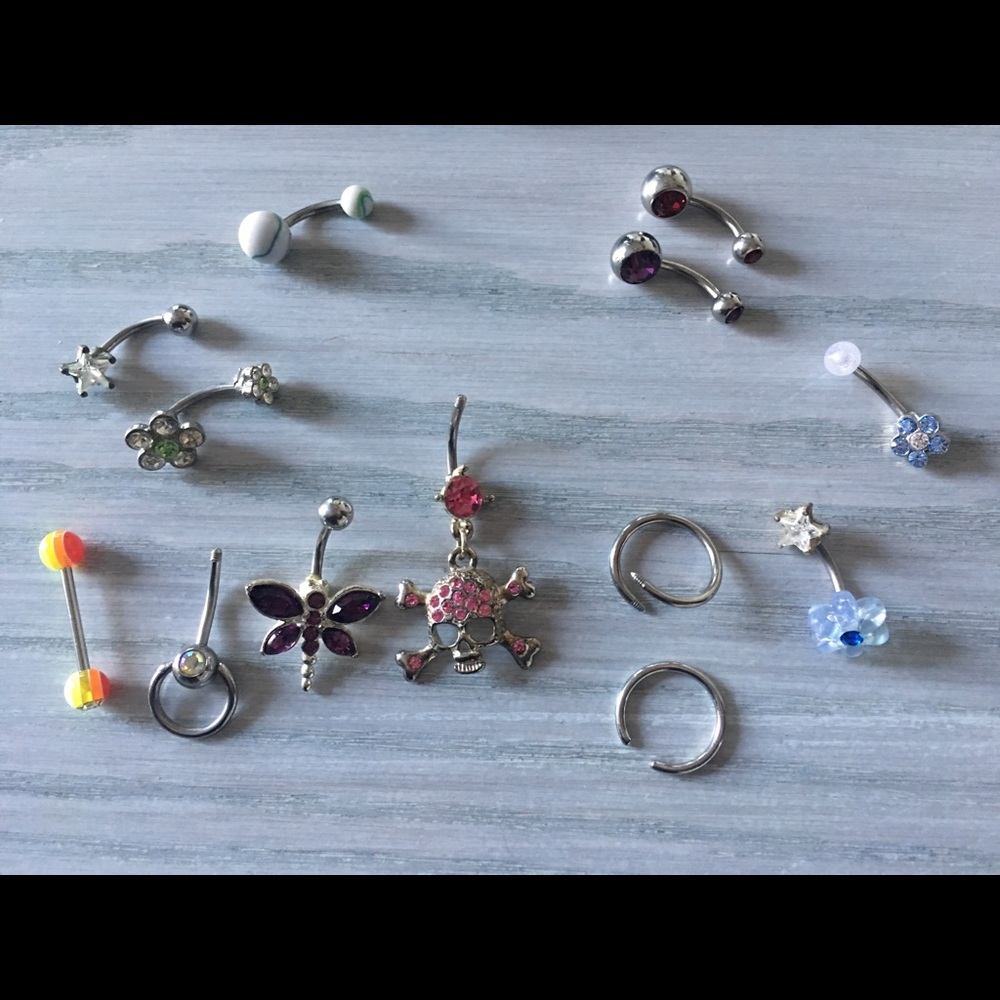 Body Jewelry Lot