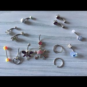Body Jewelry Lot