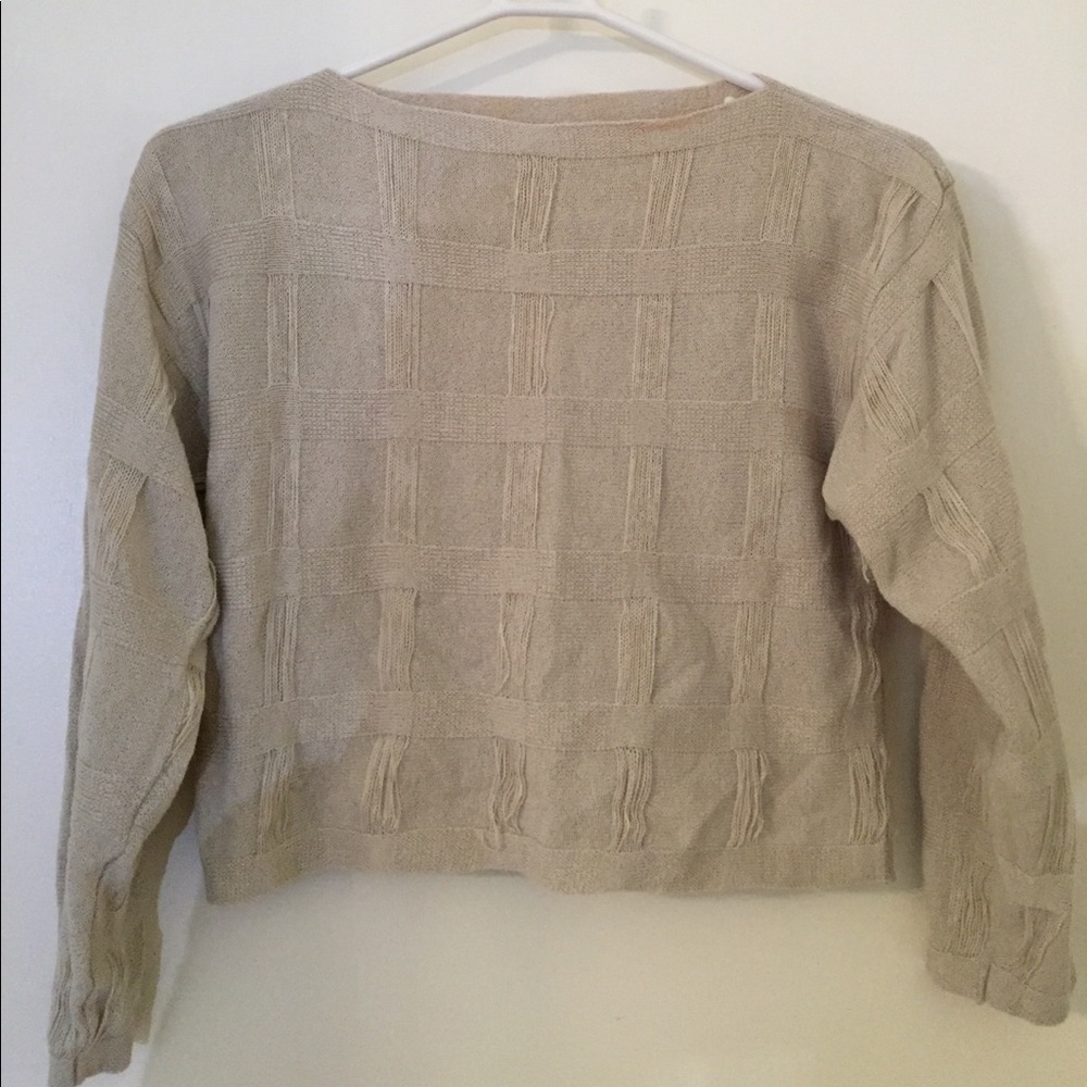 Crop sweater
