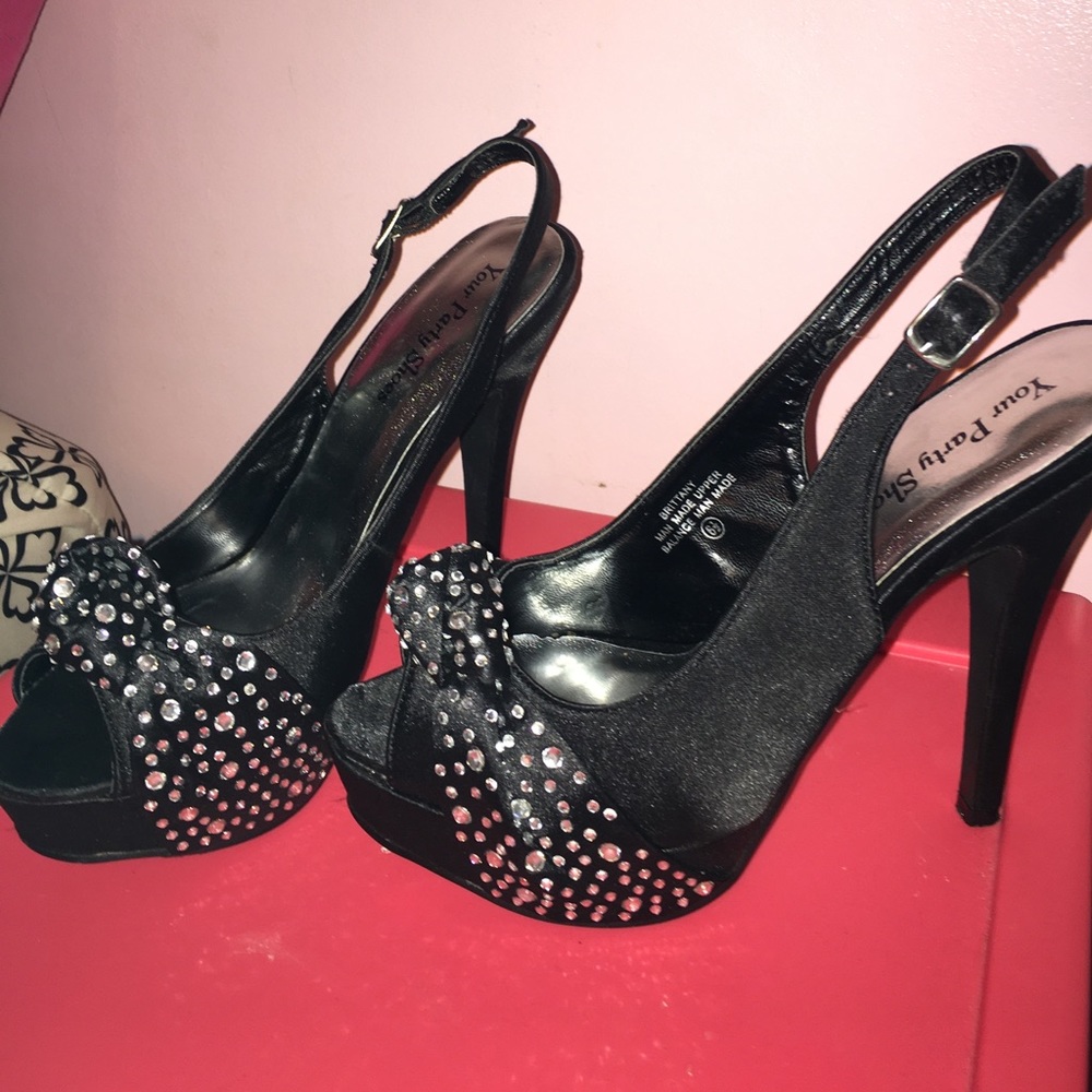 Black heels