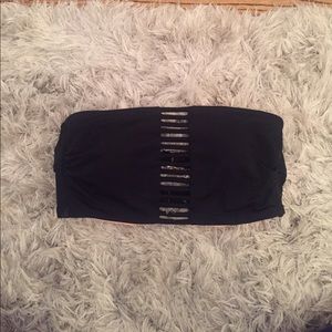 strapless bathing suit top