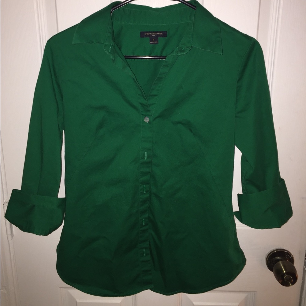 Banana republic 3/4 sleeve blouse