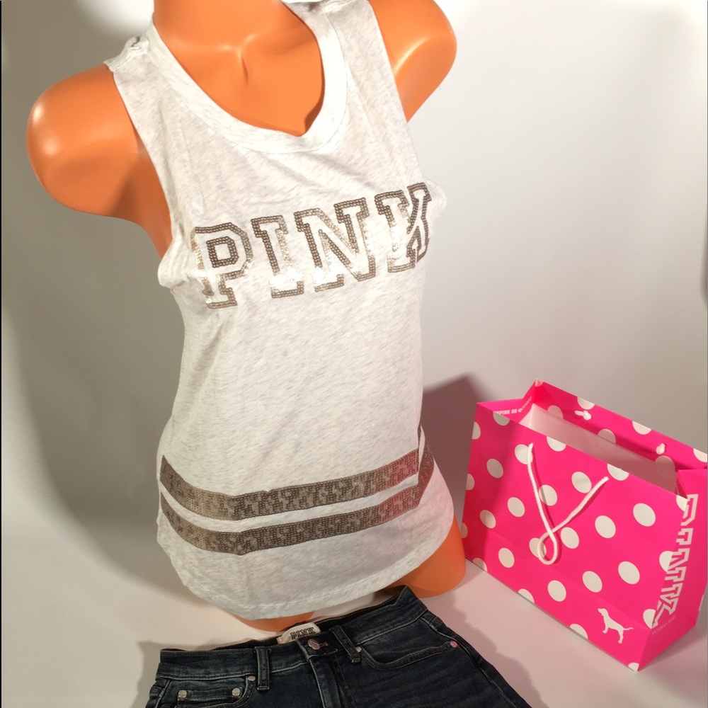 Victoria's Secret pink bling outfit Sz XS