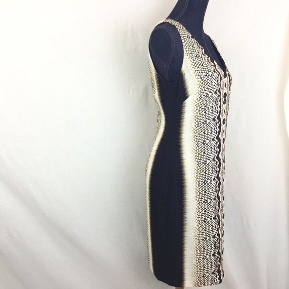 NEW ARTELIER N MILLER 10 V-Neck Back Sheath Dress - Picture 7 of 8