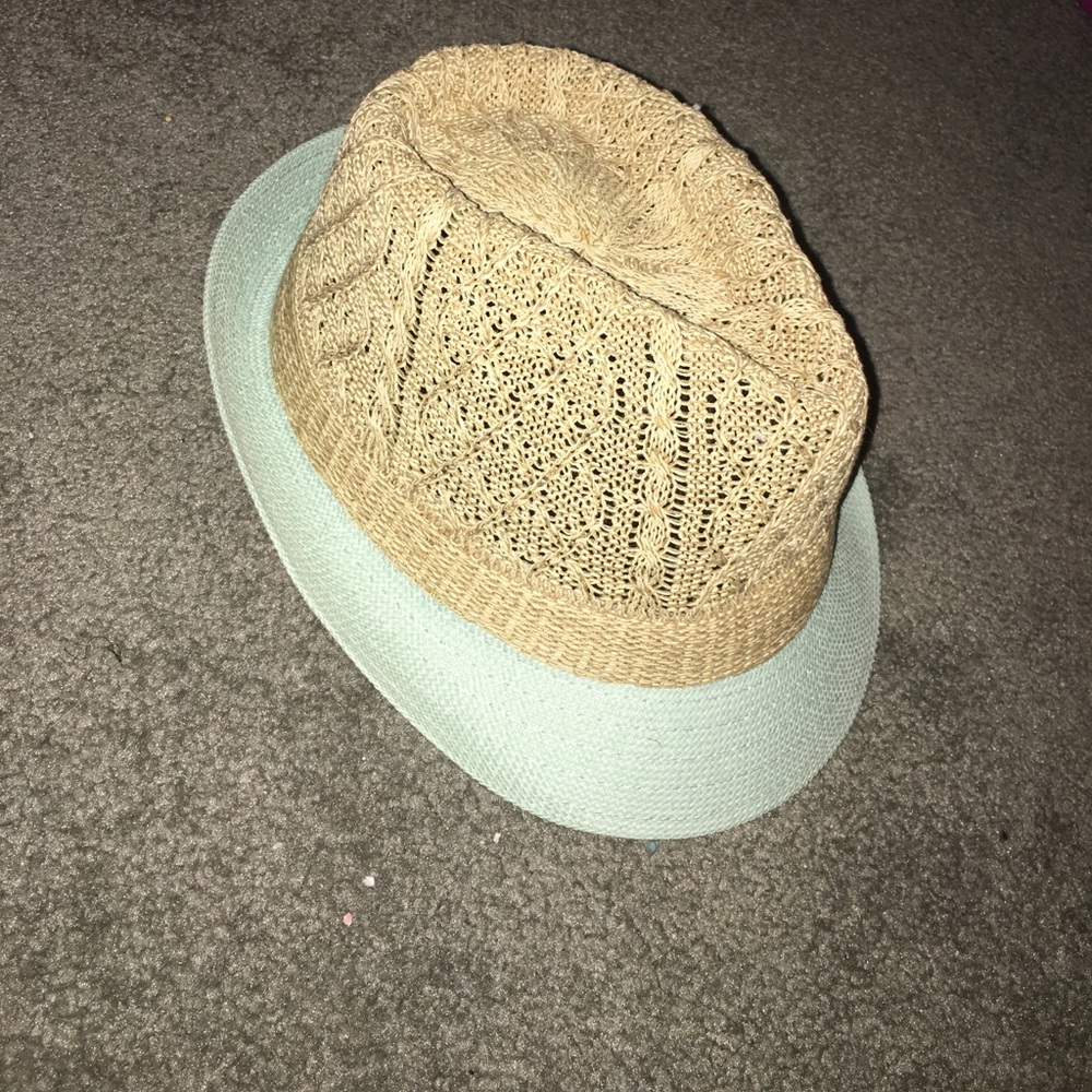 Fedora with turquoise!!
